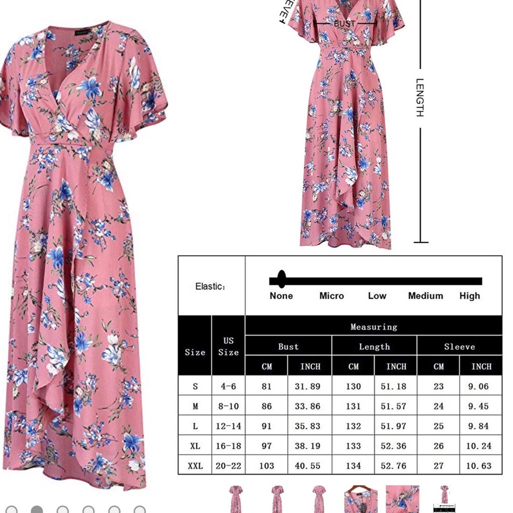 Women Boho chiffon dress(Sold on mercari)